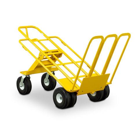Multi-Mover XT Heavy-Duty Hand Truck with Rear Support Wheels – 1,200 lb Capacity – Made in USA