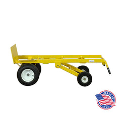 Mega Hauler Slim Hand Truck with Rear Folding Wheels