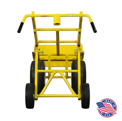 Mega Hauler Slim Hand Truck with Rear Folding Wheels