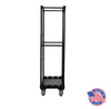 Image of Glassware and Dishware Rack Cart with 2 stack capacity