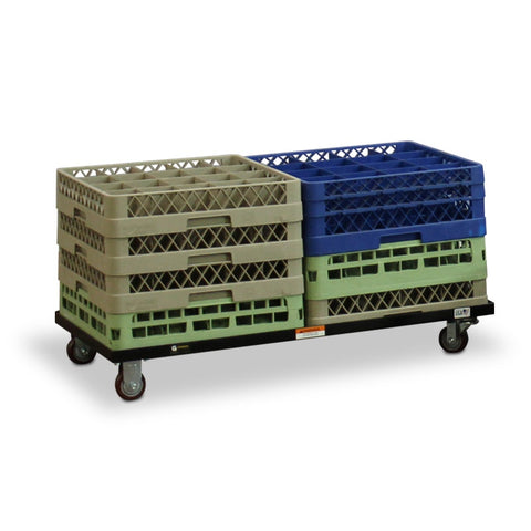 Glassware and Dishware Rack Dolly with 2 stack capacity