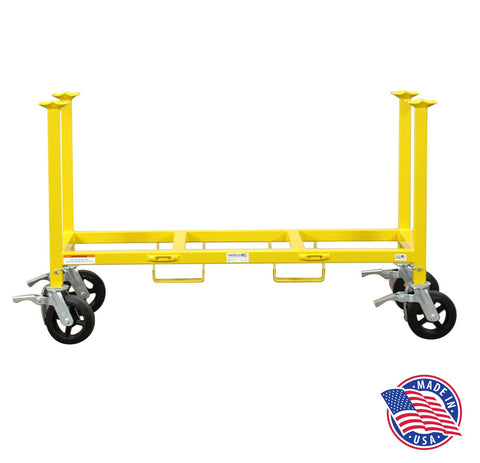 5'Flat Hose Storage Rack with 39" Legs