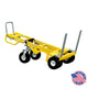 Multi Fork Hand Truck with Looped Handles and Rear Wheels