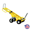 Image of Multi Fork Hand Truck with Looped Handles and Rear Wheels