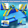Image of 6-in-1 Inflatable Water Slide Jumping House without Blower by Costway