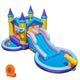 Inflatable Water Park Waterslide for Kids Backyard with 780W Air Blower by Costway
