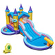 6-In-1 Inflatable Water Park with 735W Blower