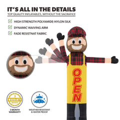 6ft Open Man Air Wavers®
