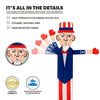 Image of 6ft Uncle Sam Air Wavers®