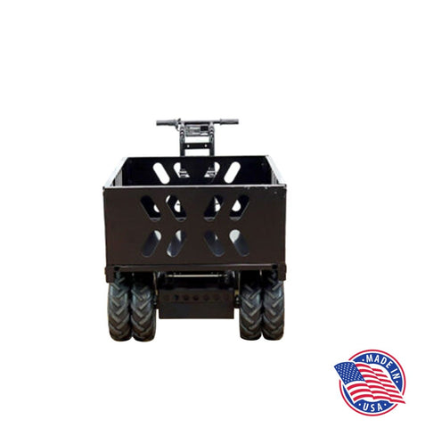 Electric Power Utility Wagon with 13 Cu. Ft. Metal Hopper