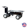 Image of Electric Flatbed Wagon with 4WD, Power Dump and Extended Range Battery