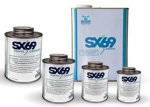 SX 69 Adhesive Vinyl Cement Glue 128oz