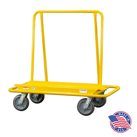 Drywall Cart with DWC-4 with With Offset Back and Caster Kit