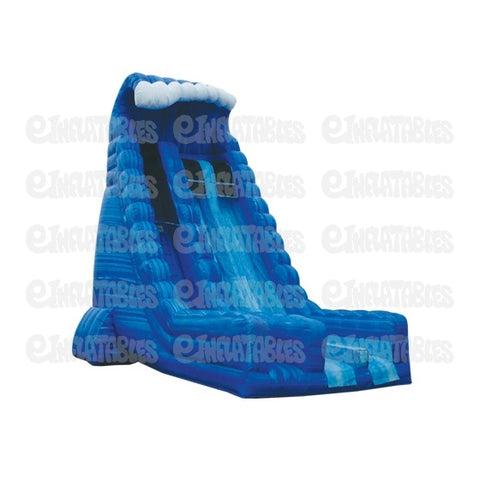 32'H Blue Crush Dual Lane Slide by eInflatables