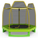 Kids Trampoline Recreational Bounce Jumper with Safety Enclosure Net