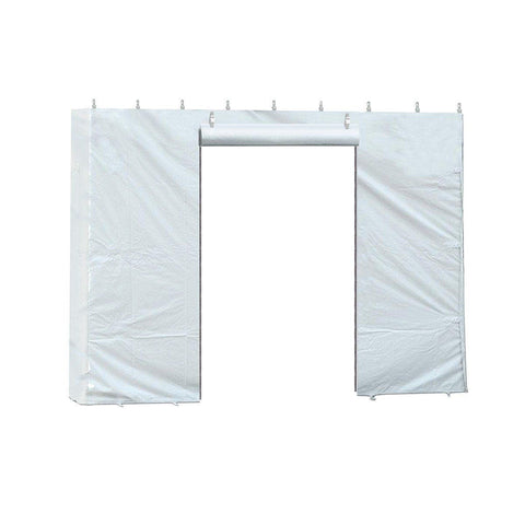 7' x 10' Blockout Sidewall with Zipper Door
