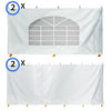 Image of 10' x 10' Party & Canopy Tent Premium Blockout Sidewall Kit