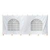 Image of 7' x 15' Party & Canopy Tent Premium Blockout Cathedral Sidewall
