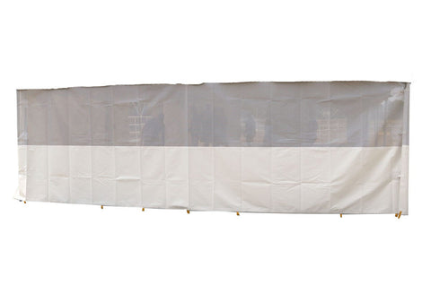 7' x 20' Party & Canopy Tent Standard Mesh Sidewall