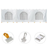 Image of 7x30-foot-premium-vinyl-cathedral-window-sidewall-for-canopy-tent-img_1