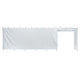 7' x 30' Blockout Sidewall with Zipper Door