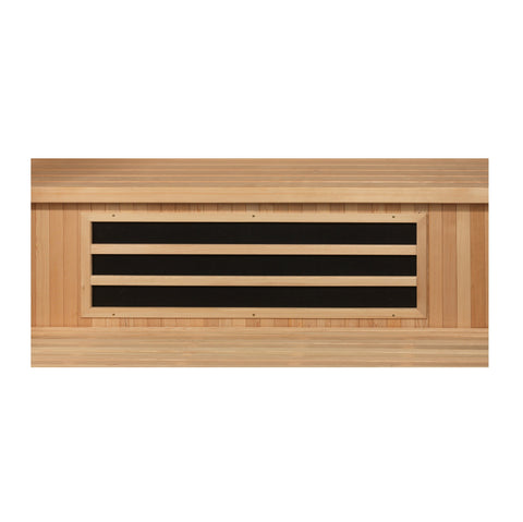 Dynamic "Heming" 2 Person Corner Low EMF FAR IR Sauna (DYN-6225-02)