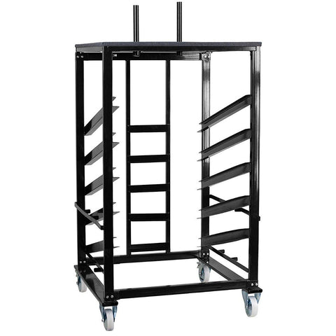 Heavy Duty Steel Moving Cart for 36" Bistro / Cocktail Tables