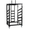 Image of Heavy Duty Steel Moving Cart for 36" Bistro / Cocktail Tables