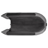 Image of 12.5 ft Gray Inflatable Boat with Aluminum Floor by Aleko