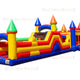18'H Double Lane Rainbow Bounce Obstacle Course by Bouncer Depot
