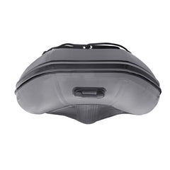Inflatable Boat with Aluminum Floor - 10.5 ft - Gray by Aleko