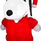 3 1/2' Gemmy Airblown Inflatable Halloween Peanuts Snoopy Red Barron With Pumpkin by Gemmy Inflatables
