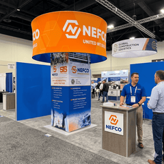 12ft Trade Show Tower FastZIP™