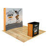 Image of Curved Pop Up Trade Show Display