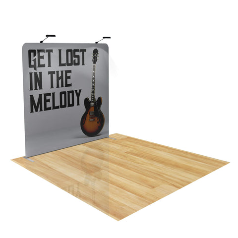 Trade Show Display with Tension Fabric Backdrop