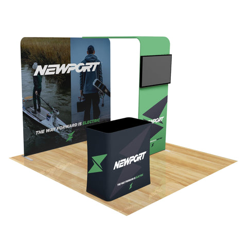 Trade Show Display with Archway