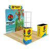 Image of Trade Show Display with Triangle Shelving