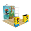 Image of Trade Show Display with Triangle Shelving