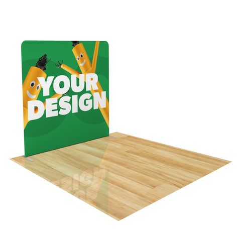 Custom 10ft Trade Show Display with Table Cover