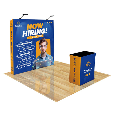 Straight Pop Up Trade Show Display