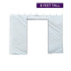 8' x 10' Blockout Sidewall with Zipper Door