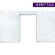 8' x 15' Party & Canopy Tent Standard Sidewall with Zipper Door