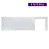 Image of 8' x 30' Blockout Sidewall with Zipper Door