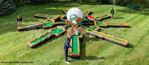 Play-A-Round Golf™ 3-Hole Mini Golf by Cutting Edge