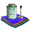 Image of 9 Assorted Vinyl Patch With 4 Oz HH-66 Adhesive