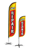 Image of Auto Repair Feather Flag