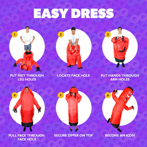 Air Dancers® Inflatable Tube Man Children's Costume