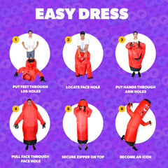 Air Dancers® Wacky Waving Costume 2-Pack (Child + Adult)
