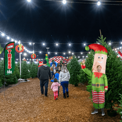 10 Foot Elf Air Dancers Inflatable Tube Man with Blower by Look Our Way