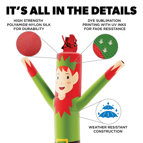 Elf Air Dancers® Inflatable Tube Man